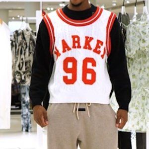 NWT Market Home Team Layered Look Sweater